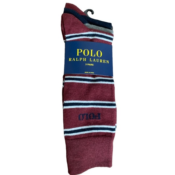 Polo by Ralph Lauren, 3 Pairs - Picture 1 of 3